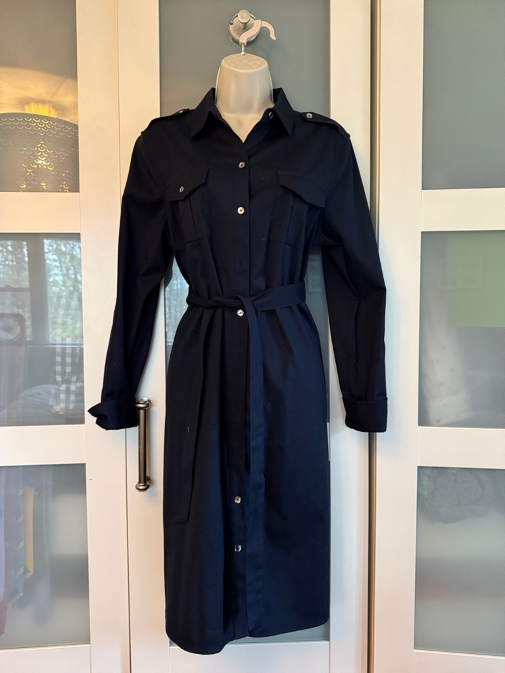Jones New York Utility Shirtdress 12